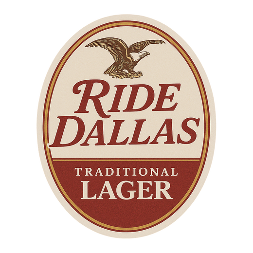 Ride Dallas Yuengling - Sticker