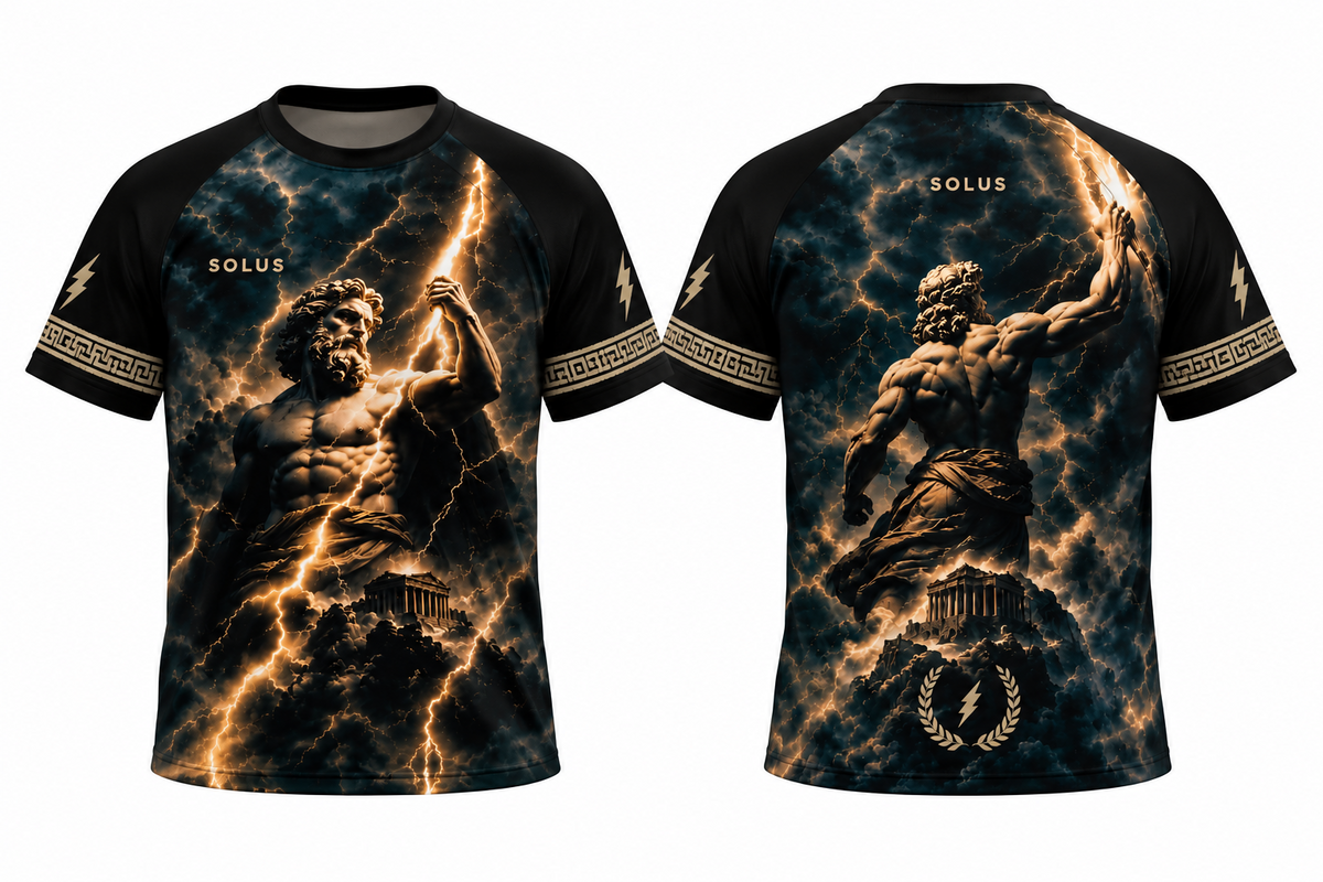 Zeus adult jersey front and back