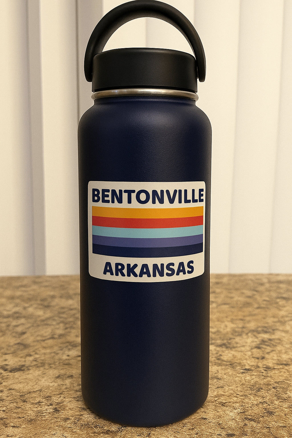 Bentonville Stripes - Sticker