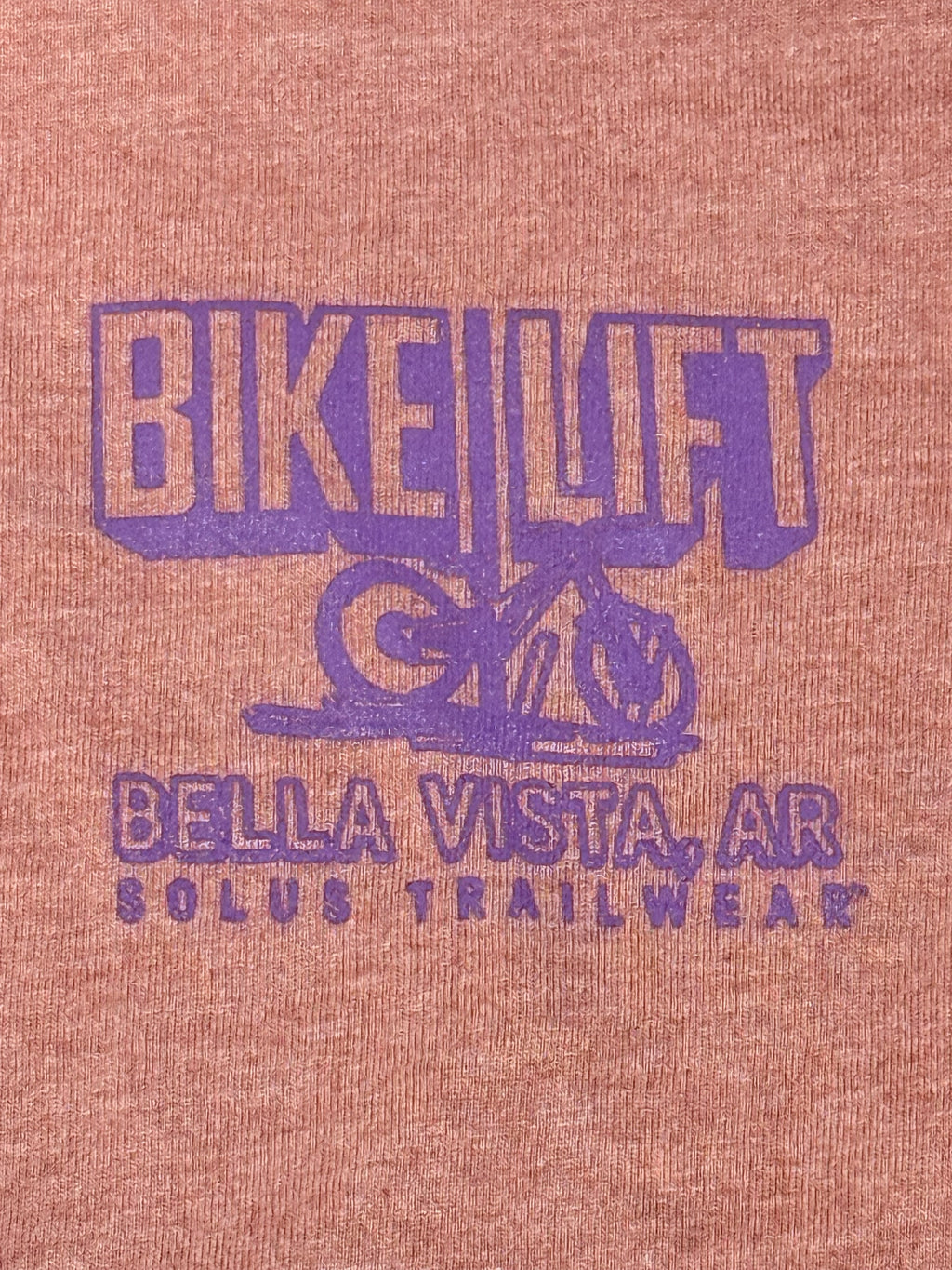 Bike Lift - Brick & Mustard Colors