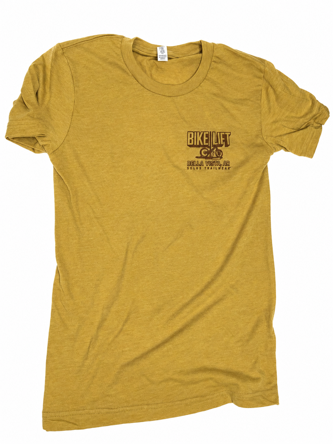 Bike Lift - Brick & Mustard Colors