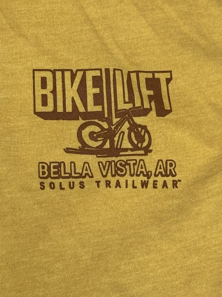 Bike Lift - Brick & Mustard Colors