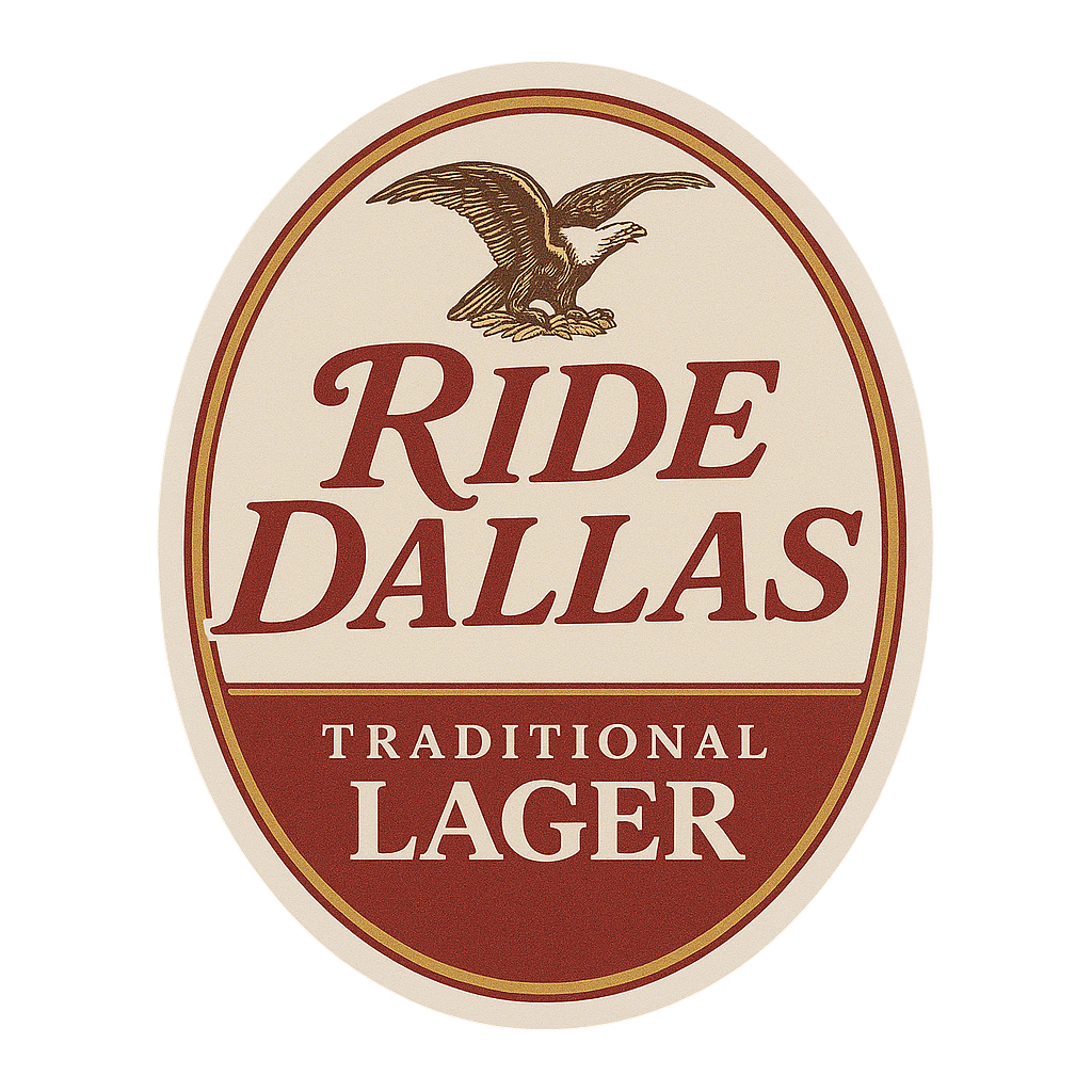 Ride Dallas Yuengling - Sticker