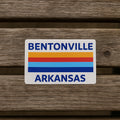 Bentonville Stripes - Sticker