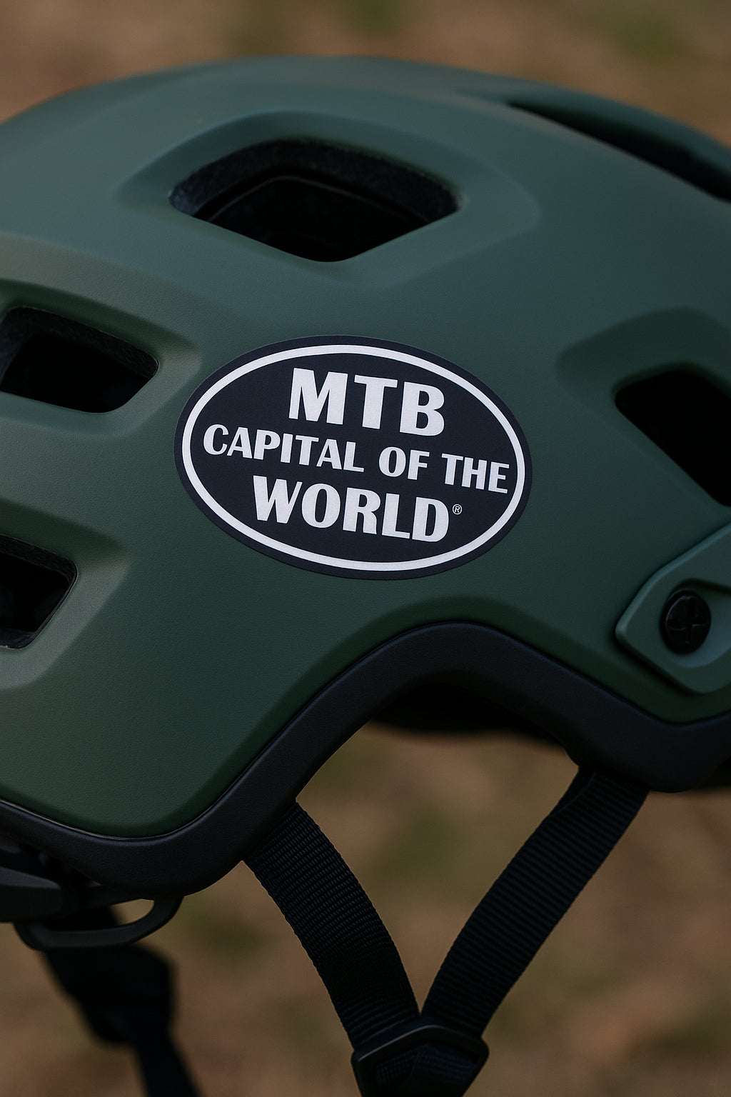 MTB Capital Oval - Sticker