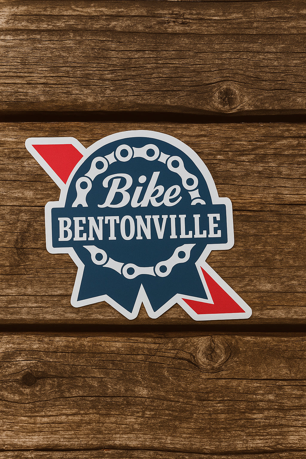 Bike Bentonville PBR - Sticker