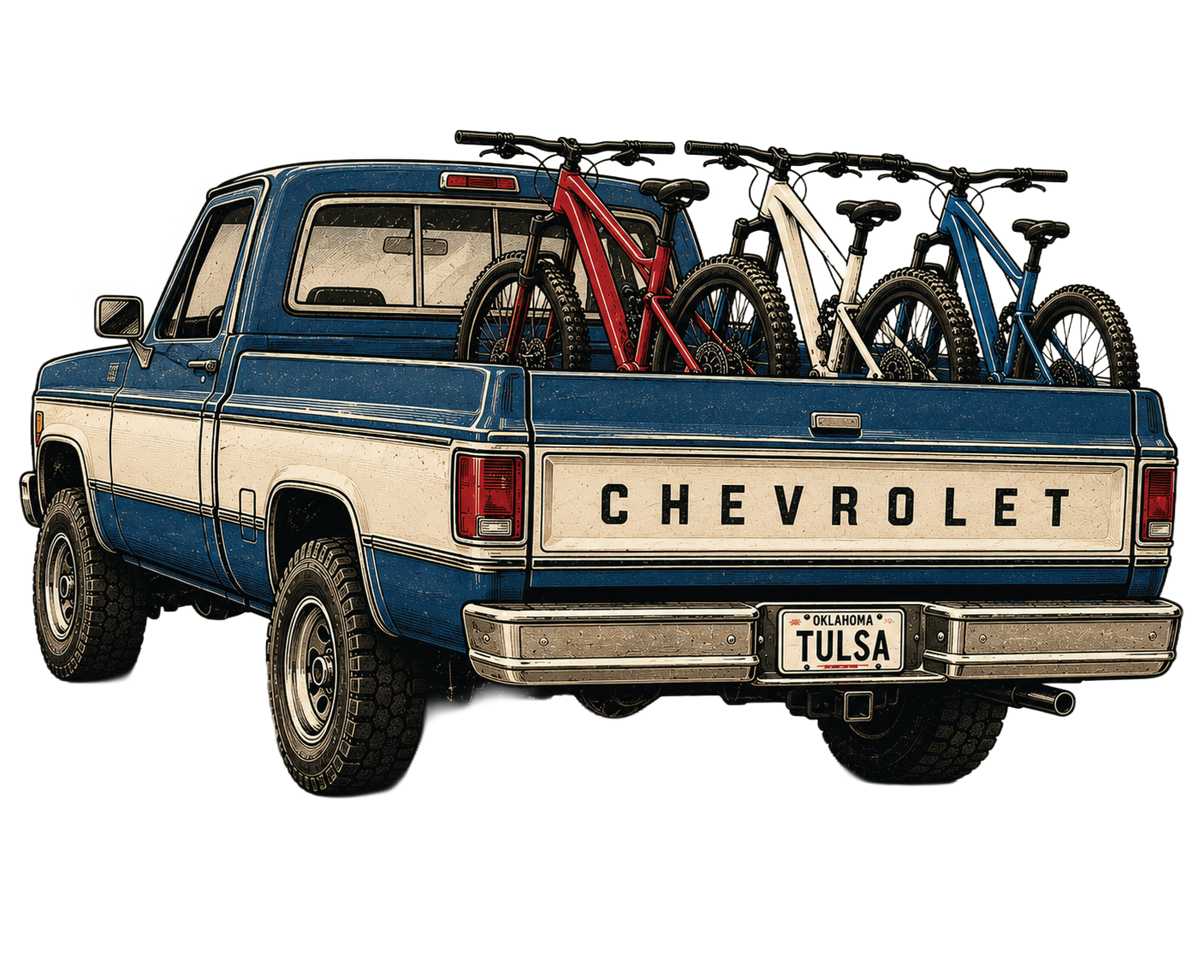 RWB Classic Truck Oklahoma sticker