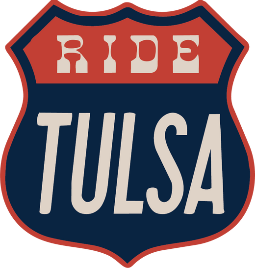 Route - Ride Tulsa Oklahoma sticker