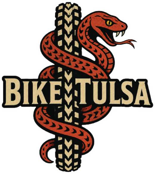 Tulsa MTB Snake - Sticker