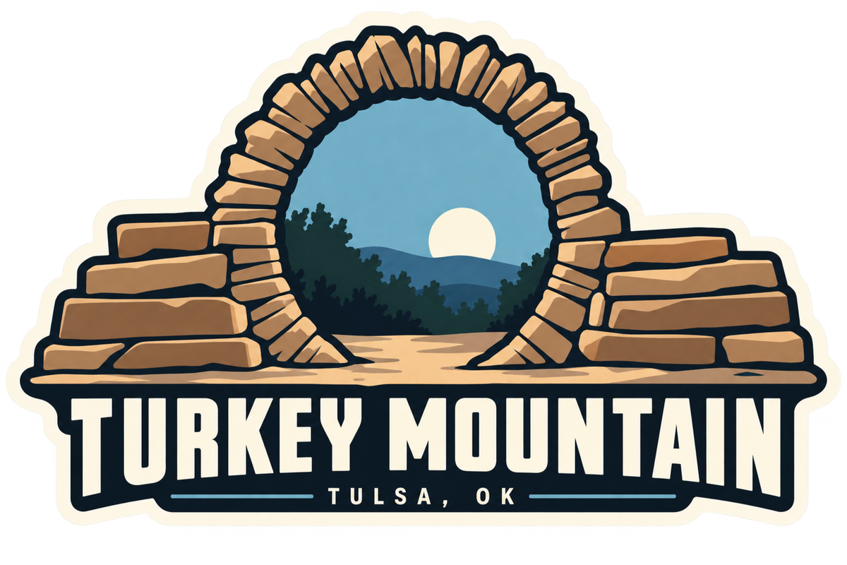 Turkey MTN Fairy Door Oklahoma sticker