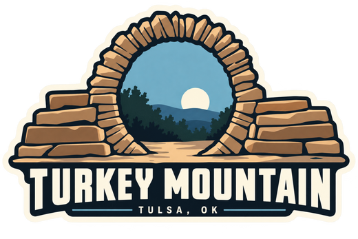 Turkey MTN Fairy Door Oklahoma sticker