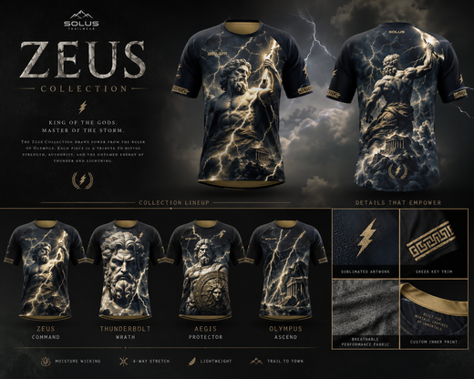 Zeus socks artwork